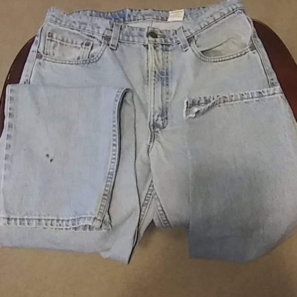 Levi 550 blue jeans 34x34